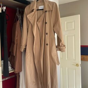 Calvin Klein Classic Beige Trench Coat